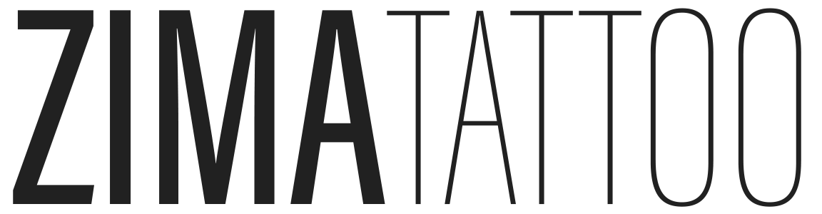 Tatuajes Málaga Zima Tattoo Logo Black