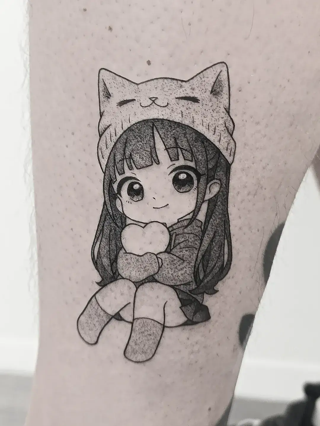 Tatuaje fine line realizado por Sonia Ikumi