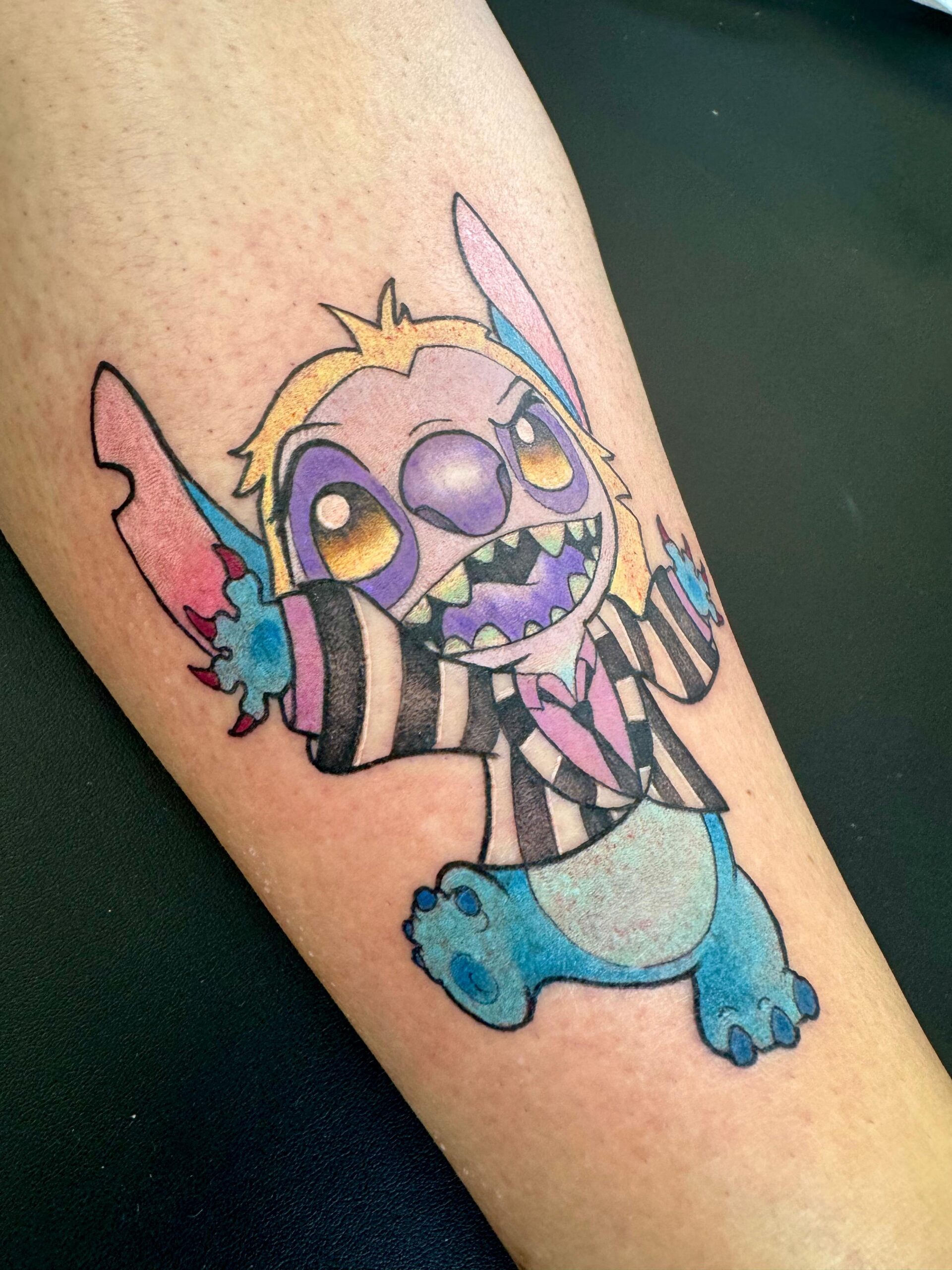 Tatuaje Sitch por Raquel Pertierra