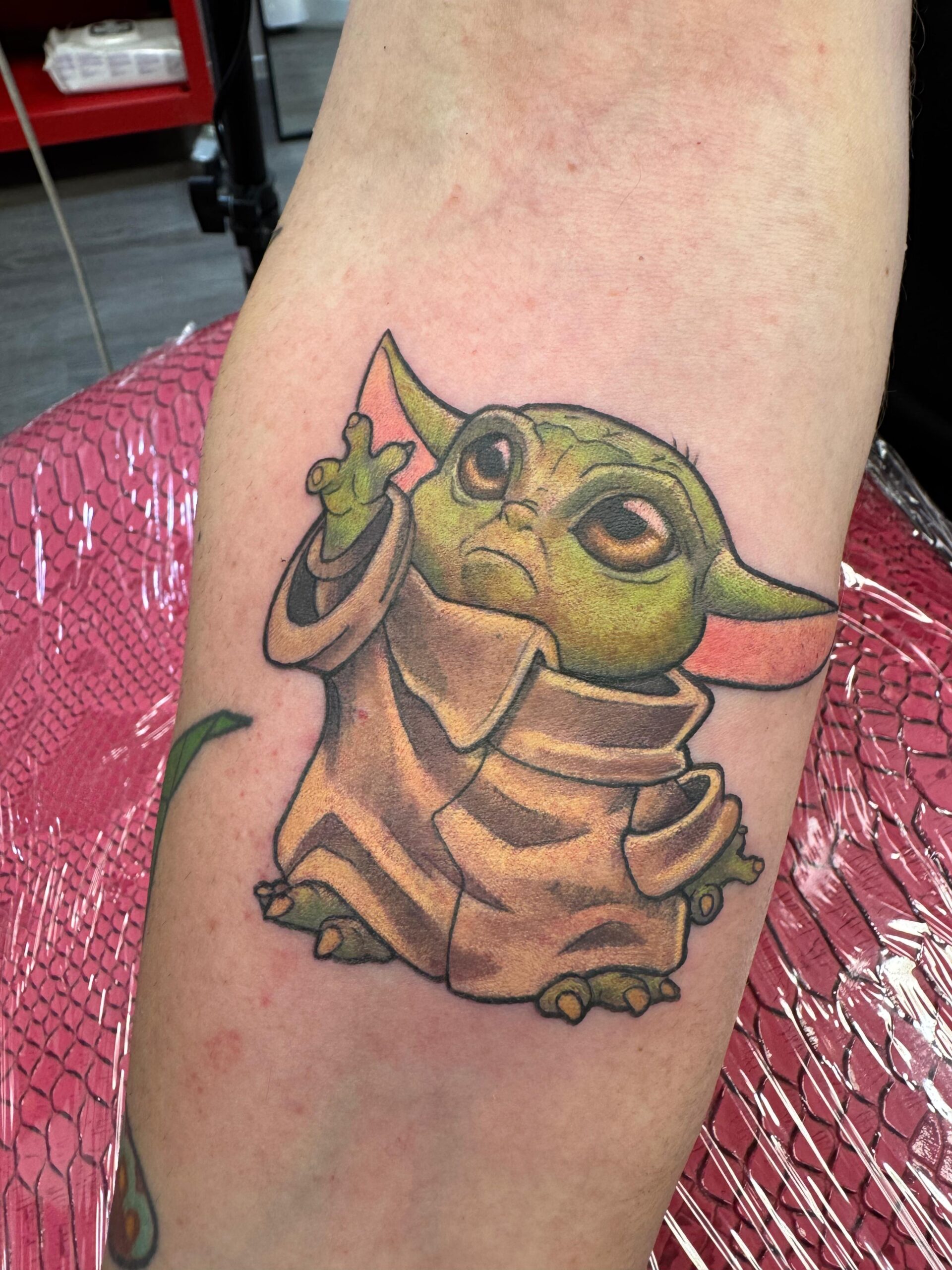Tatuaje de Star Wars por Raquel Pertierra
